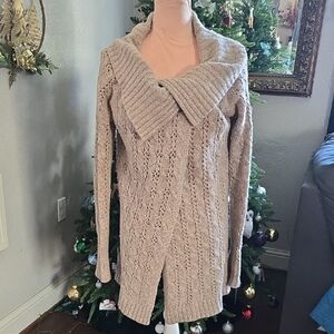 The Limited Beige Long Sweater Size Medium